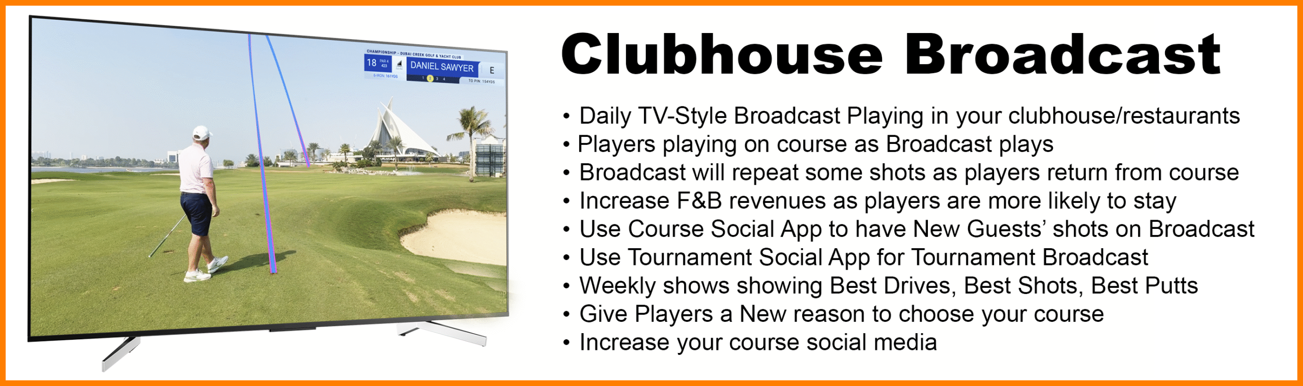 Whale Golf - Course Broadcast