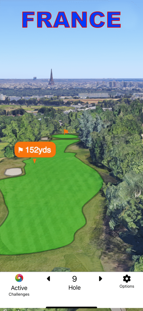 Whale Golf App - France