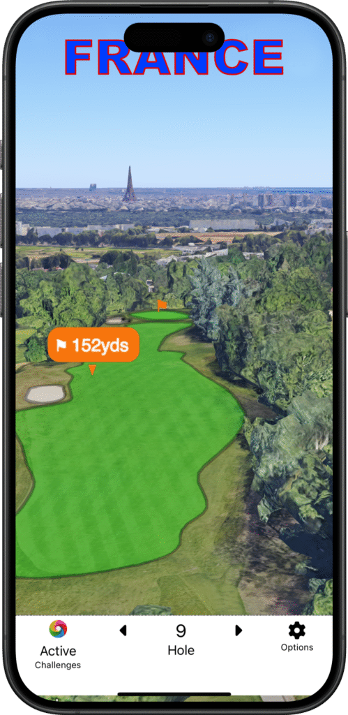 Whale Golf GPS App - France 3D iPhone