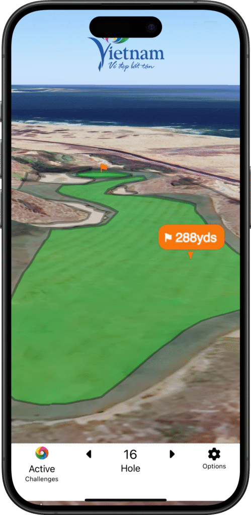 Whale Golf GPS App - Vietnam 3D iPhone